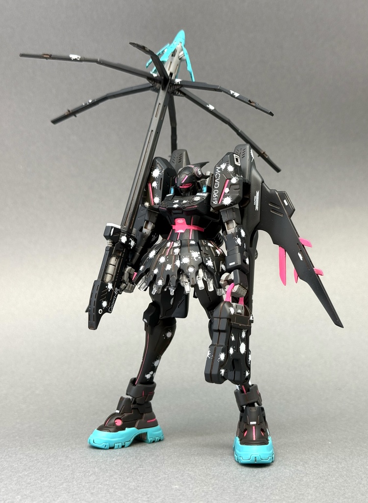 「マニックヴィダー4号機改・ヒューマン・モード」(ガレージキット)