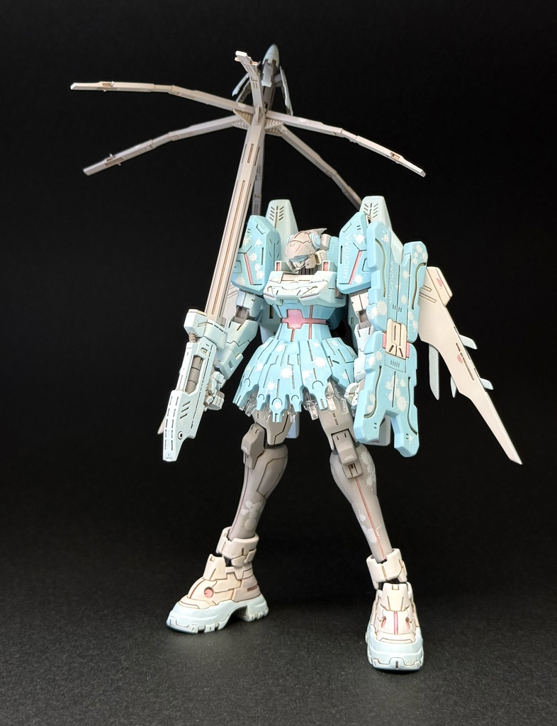 「マニックヴィダー4号機改・ヒューマン・モード」(ガレージキット)