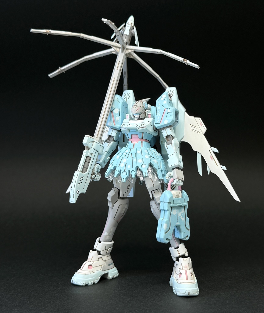 「マニックヴィダー4号機改･ヒューマン･モード」（ガレージキット） 