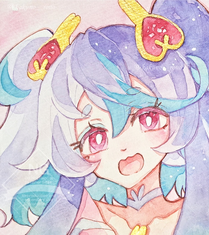 イラスト色紙(キュアプーカ)