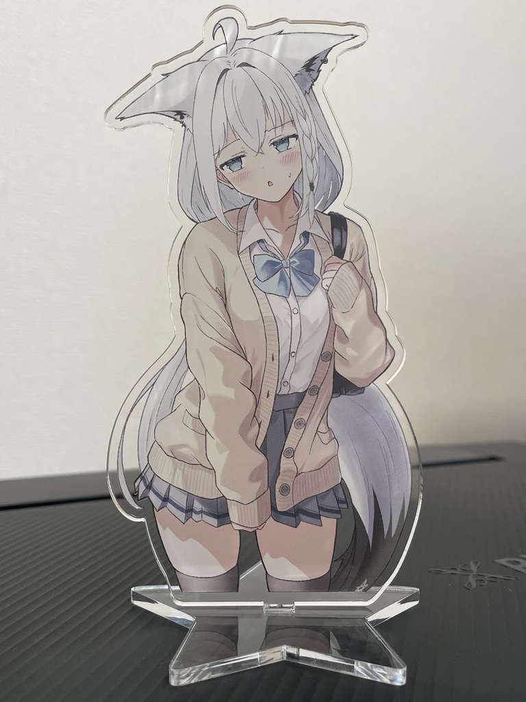 JKフブキちゃんアクリルスタンド - CardboardBOX - BOOTH