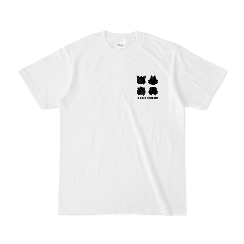 【非公式】ゲマズアイコンTシャツ２(文字あり)