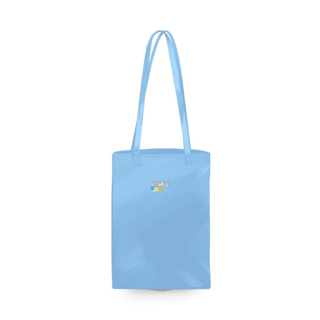 【予約受付終了】スカイブルーのトートバッグ【再販予定なし】