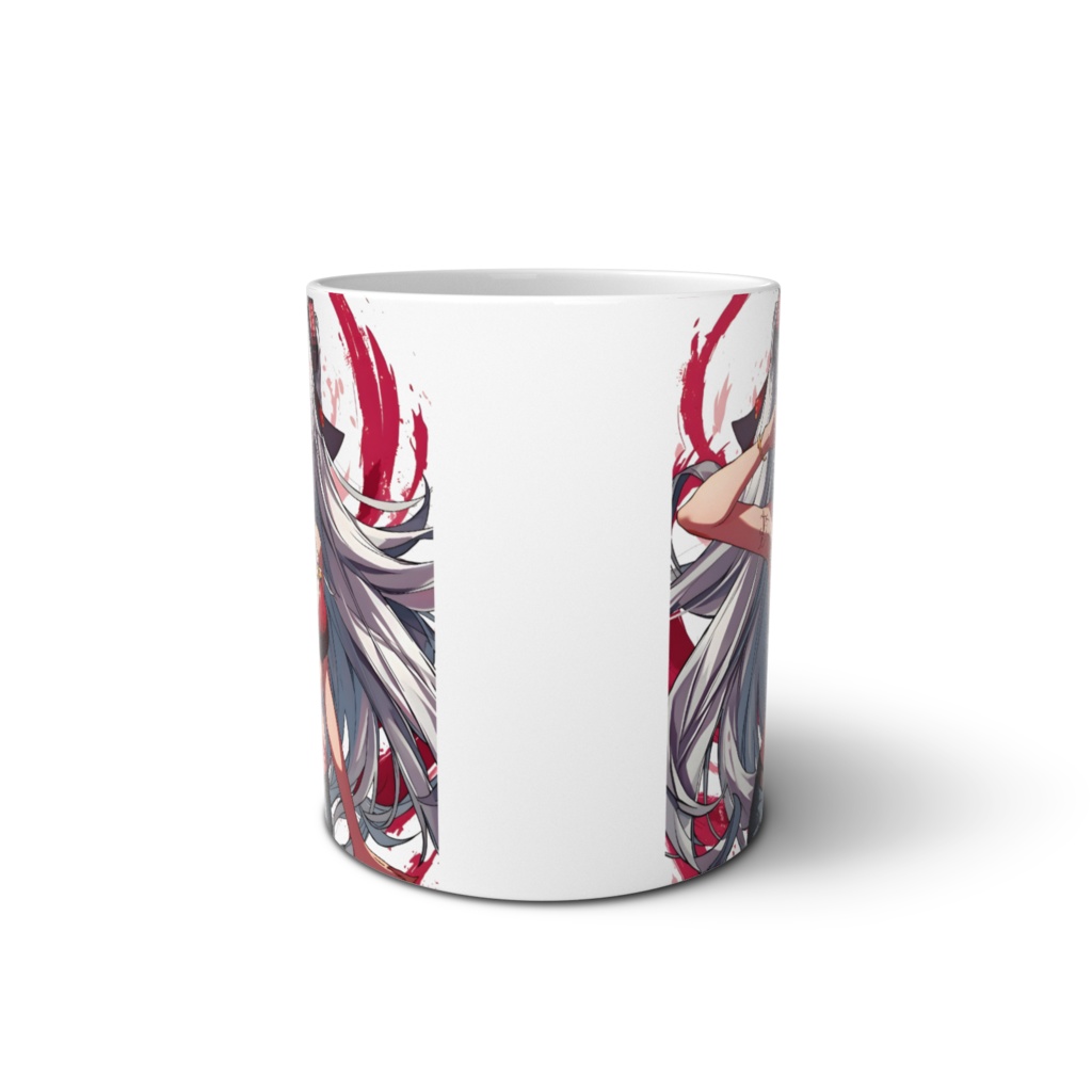 ビキニ美少女マグカップ-アカ-