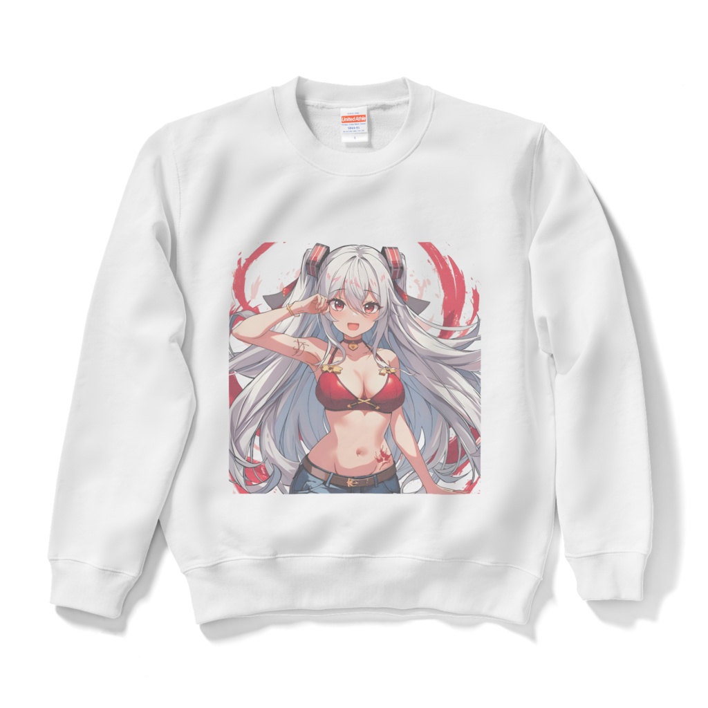 ビキニ美少女スウェット-アカ-