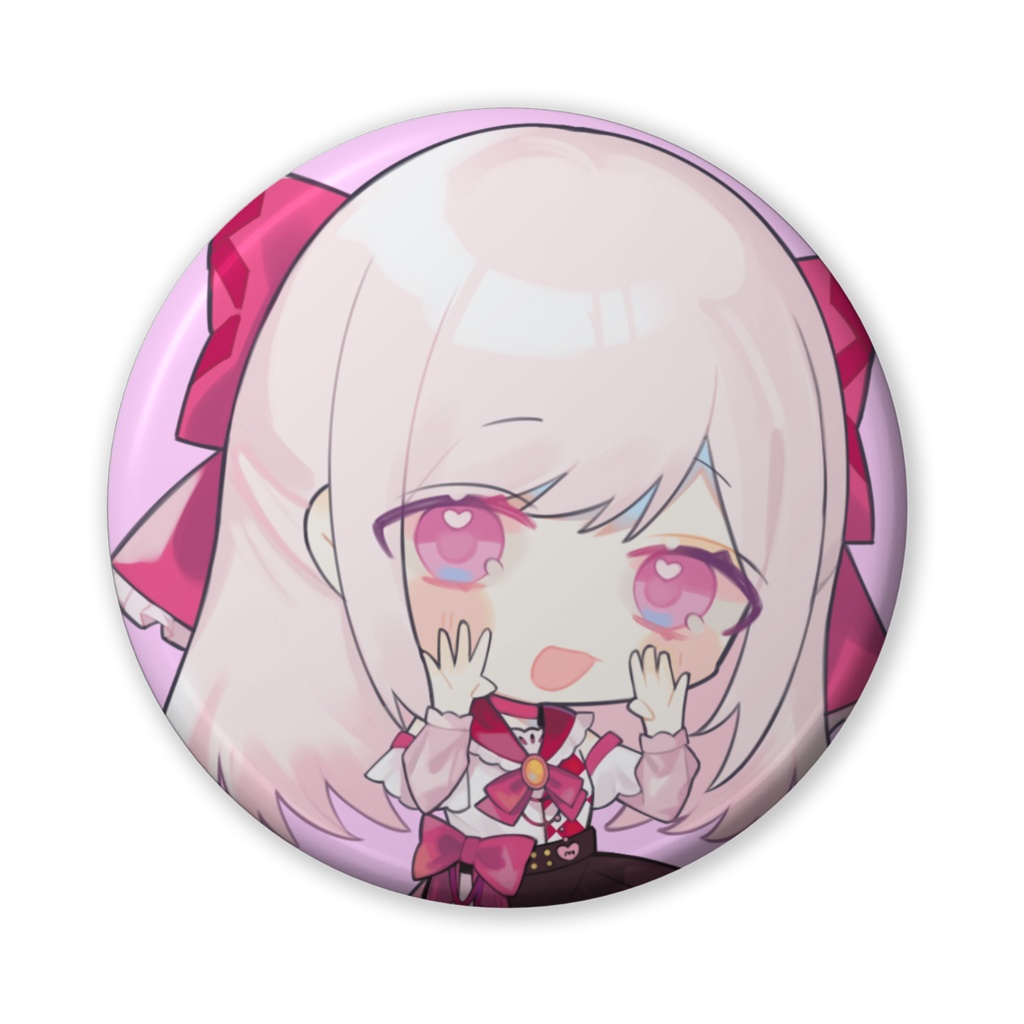 まかろん4周年記念缶バッジ B