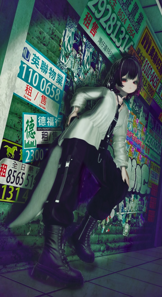 【Street Collection】ストリート系ポーズ集(合計60個)