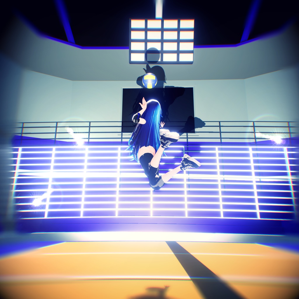 【運動ポーズ集(排球、野球)】:Vol. 1(合計71個)