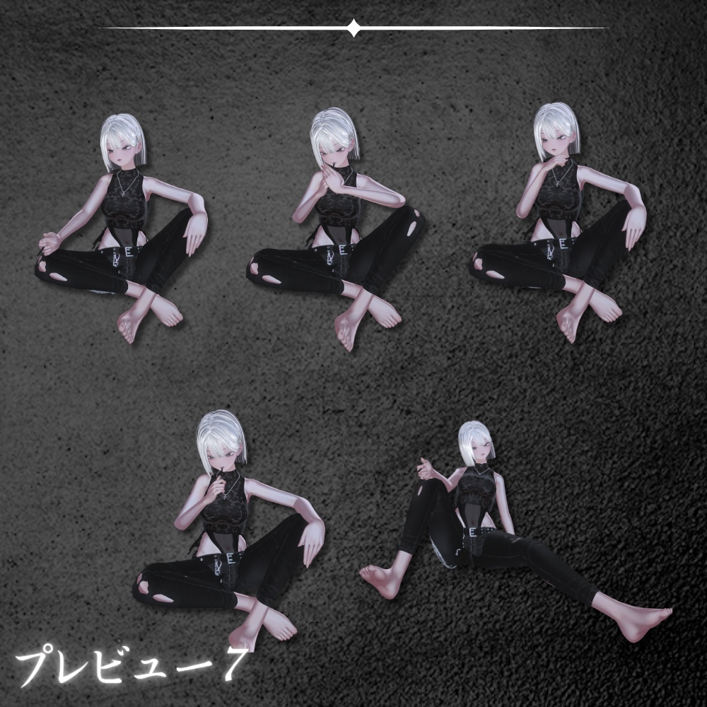 セール中✨【Fashion Collection】タバコポーズ集(合計60個)