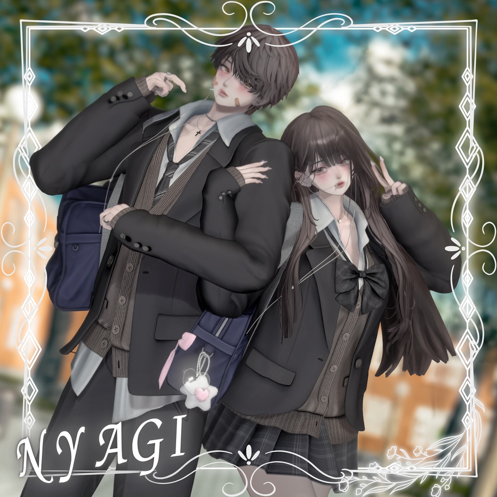 ✨セール中✨【ペアポーズ集】:Vol. 2 (合計ペア19個)