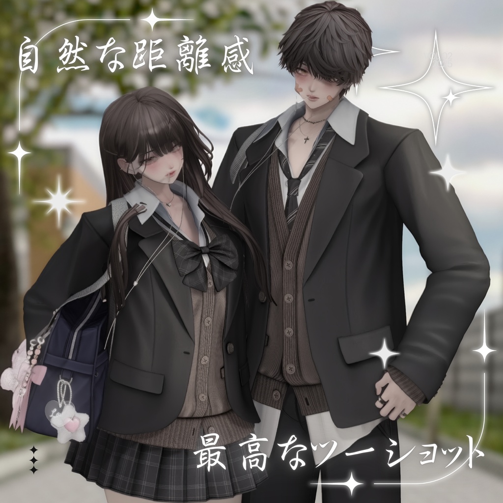 ✨セール中✨【ペアポーズ集】:Vol. 2 (合計ペア19個)