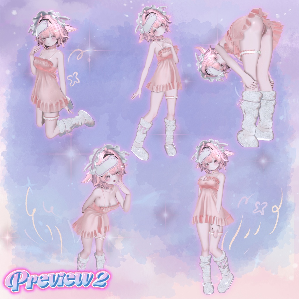 ✨セール中✨【かわいいポーズ集】:Vol. 1(合計50個)