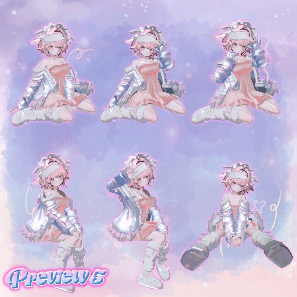 ✨セール中✨【かわいいポーズ集】:Vol. 1(合計50個)