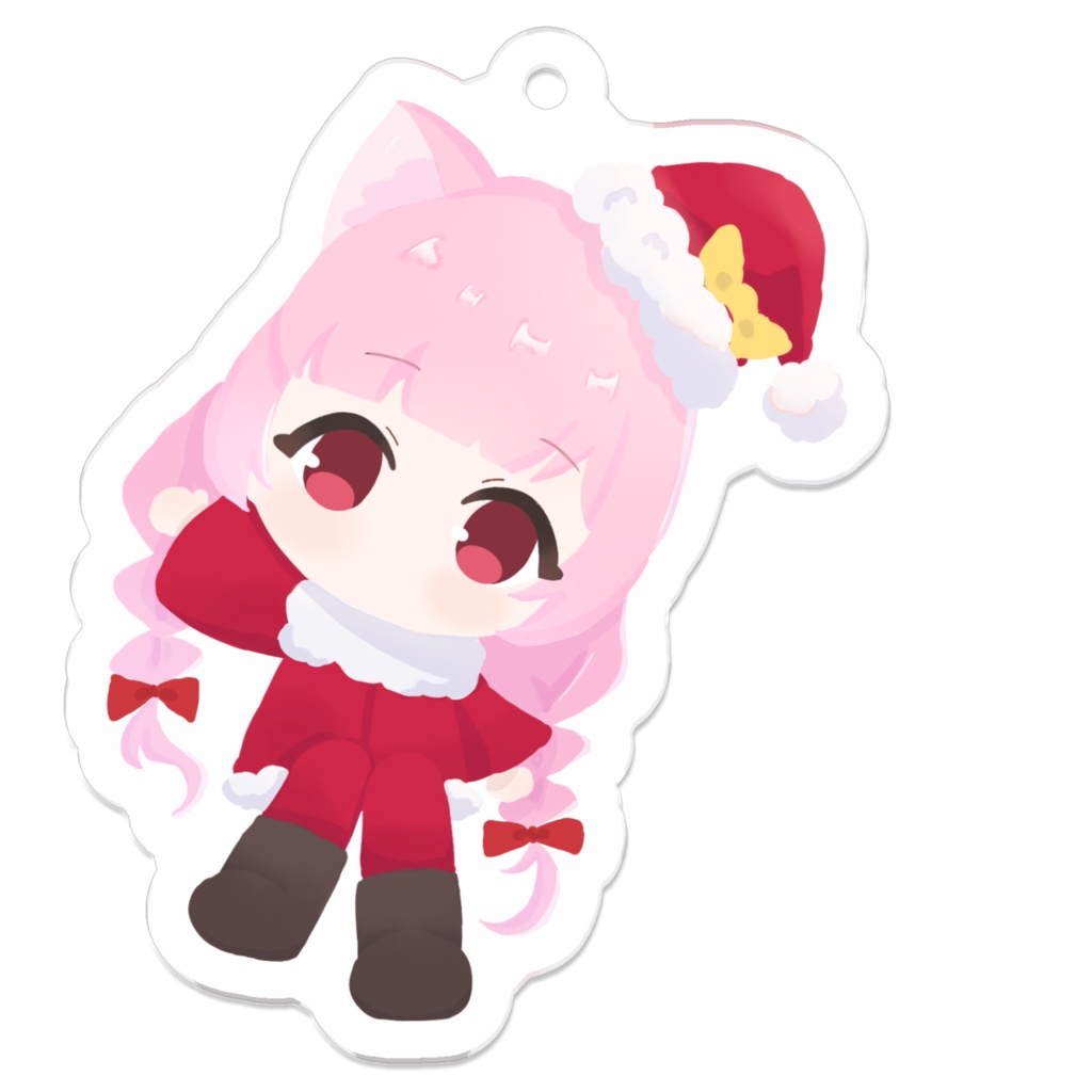クリスマスアクリルキーホルダー