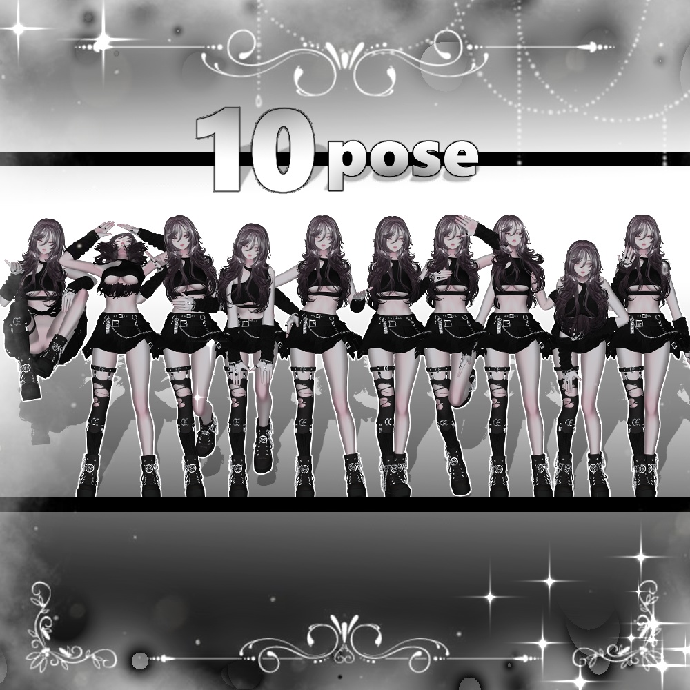 ⍣⃝10 POSE⍣⃝