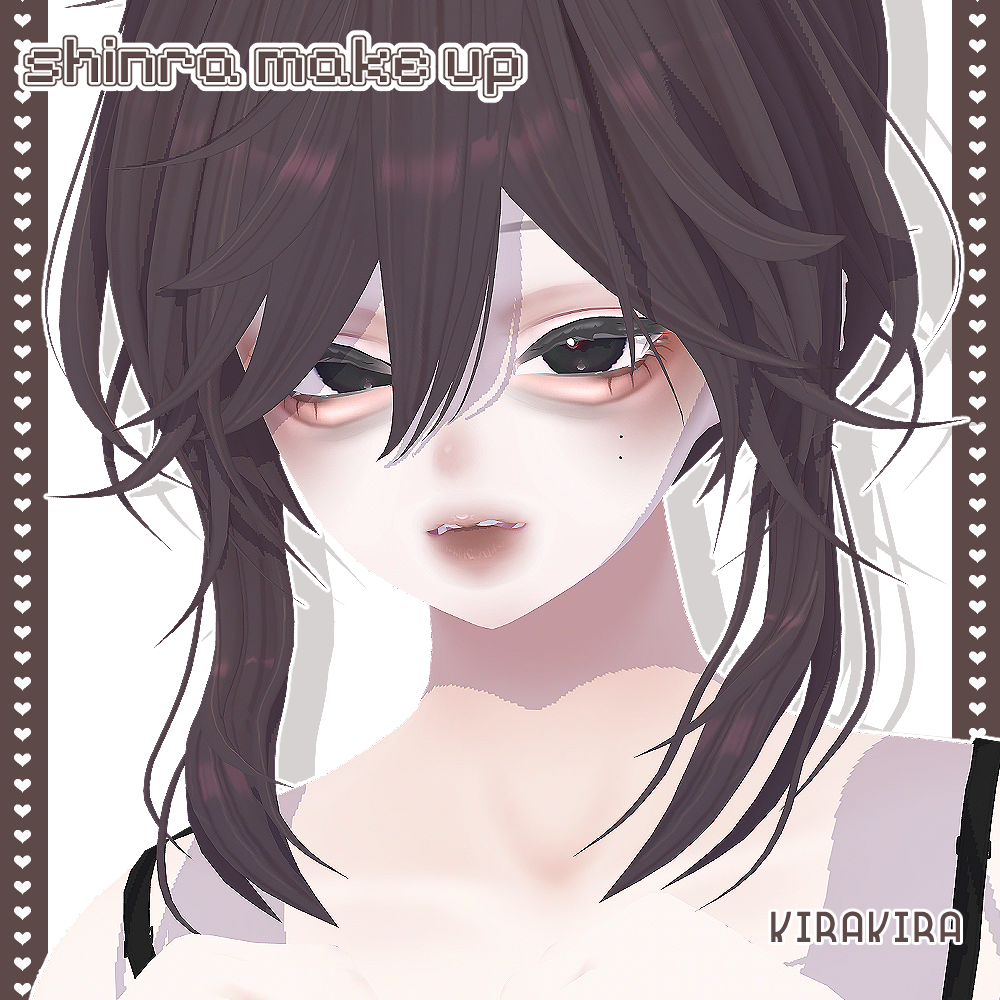 🎀 shinra make up 🎀