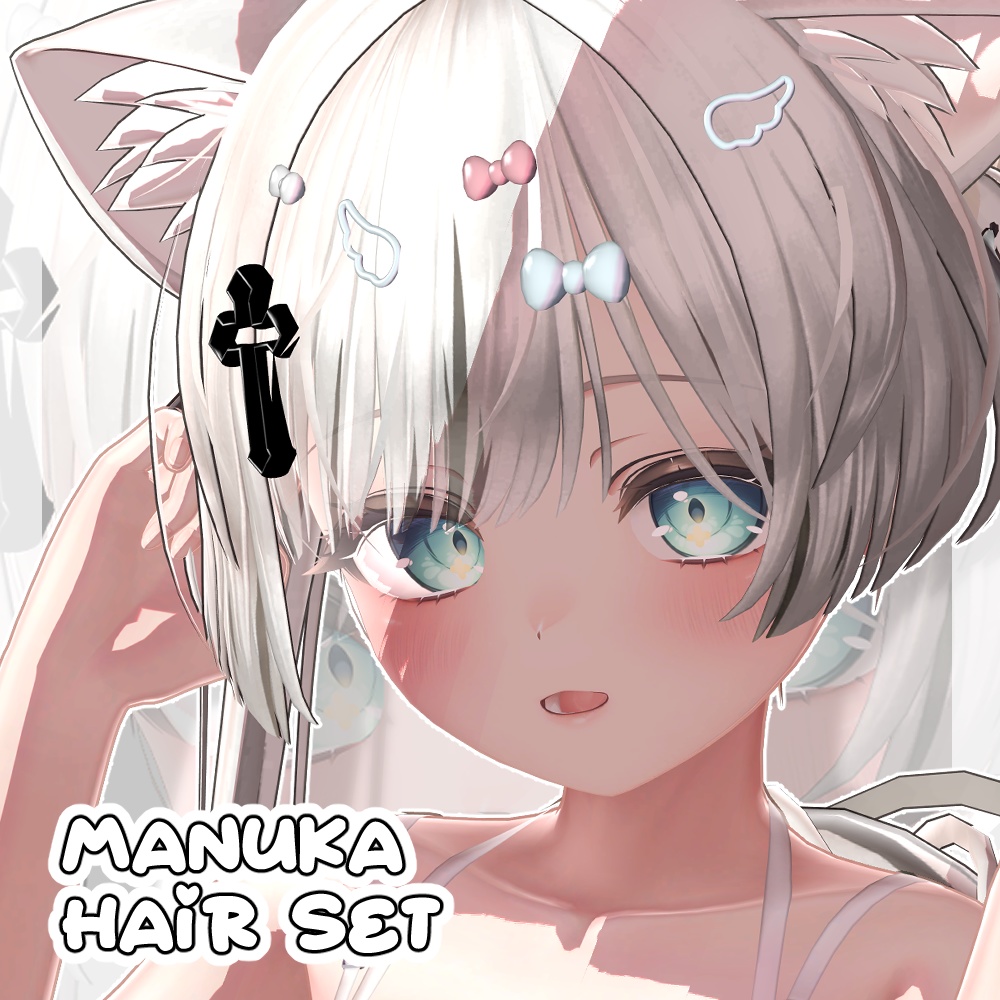 manuka hair acc set'