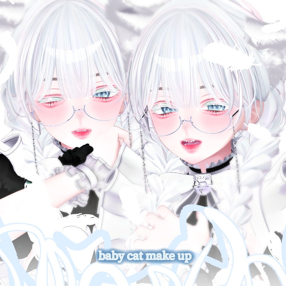 =｀ω´= shinra baby cat make up=｀ω´=