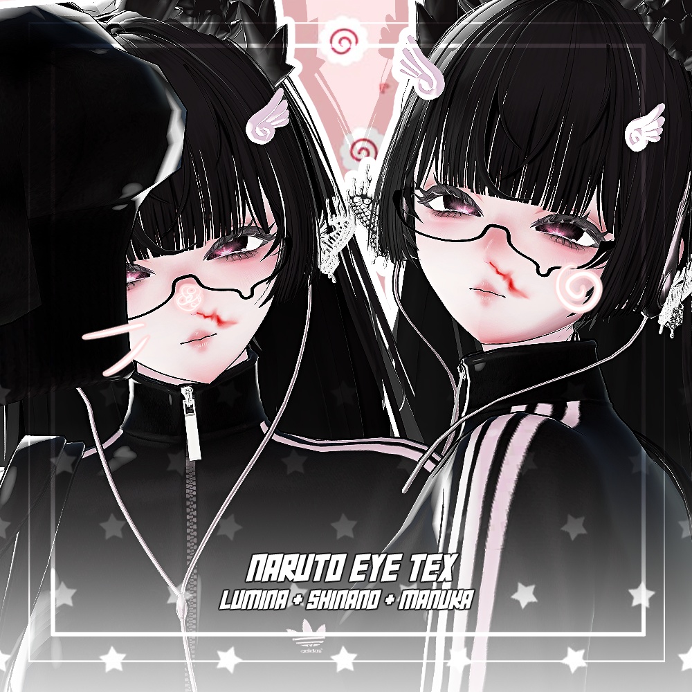 [ 3avatar NARUTO eye tex ] (LIMINA ,MANUKA,SHINANO)