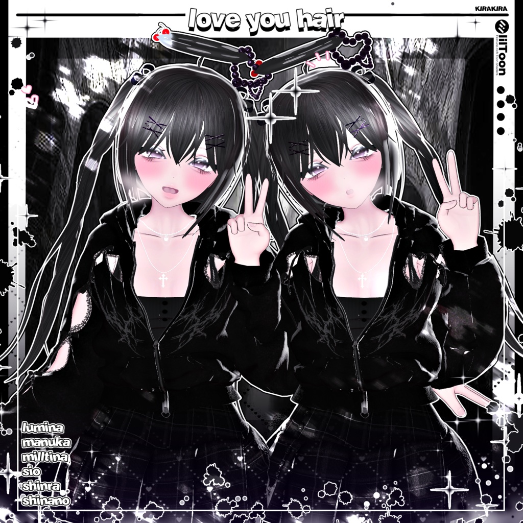 [ 6 avatar ] 💌 love you hair 💌