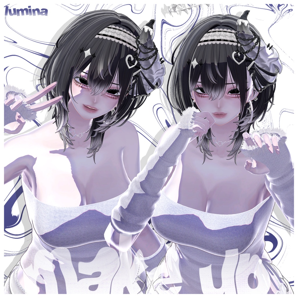 🪼 Aurora LUMINA make up 🪼