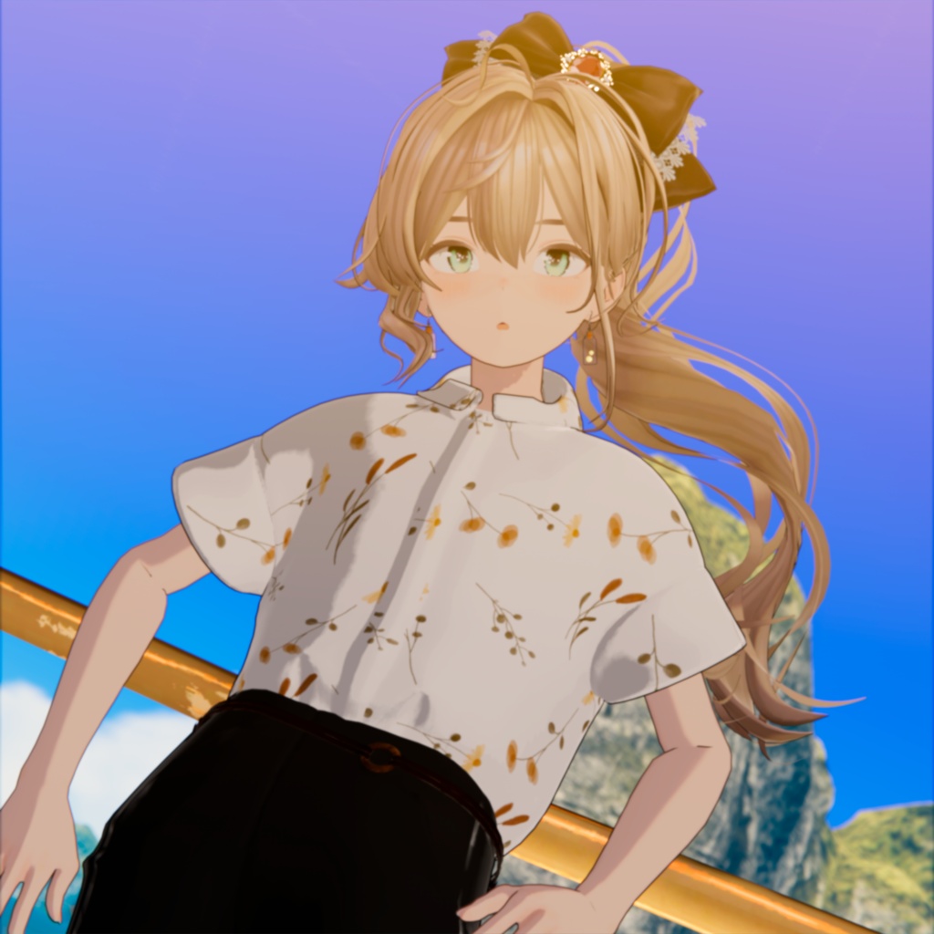 SALE┃シンプルシャツ&パンツ【3アバター対応】