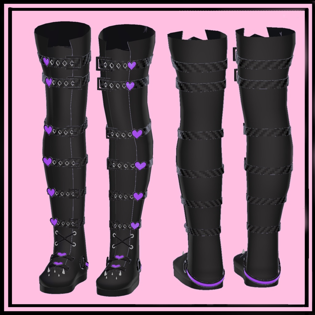 セレスティア用ロングブーツ