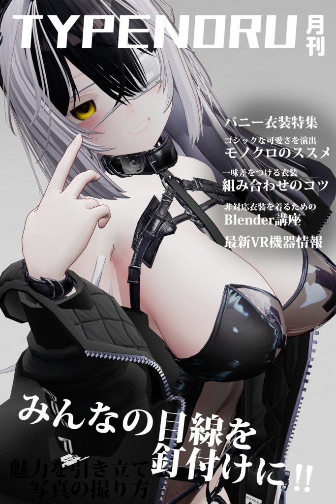 月刊TYPENORU1号~8号(賑やかし用小物)