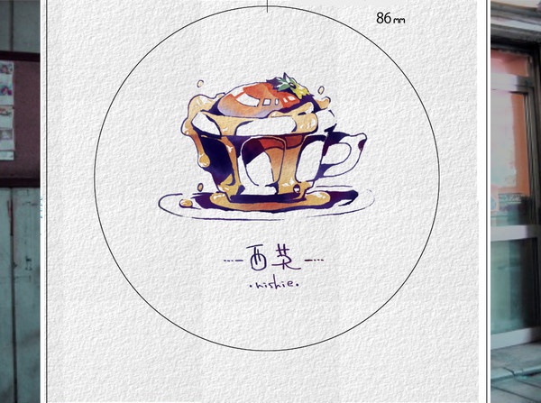 ヘタリア西英 缶ミラー