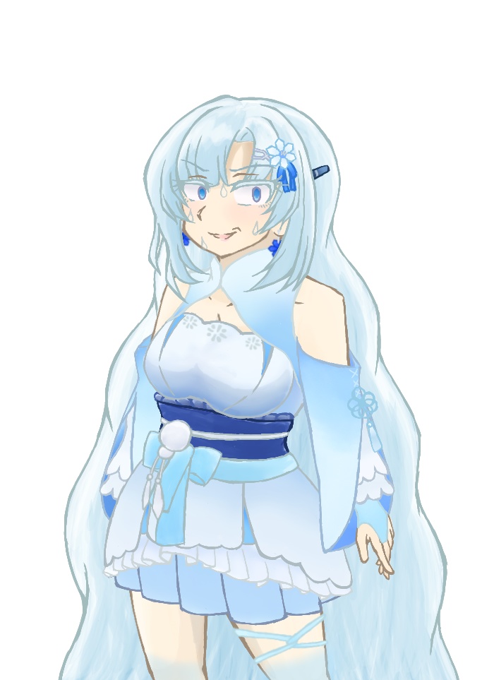 whitecul立ち絵素材(psd, YMM4動く立ち絵用zip)