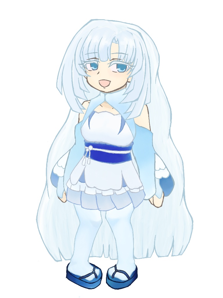 WhiteCUL立ち絵(SD)