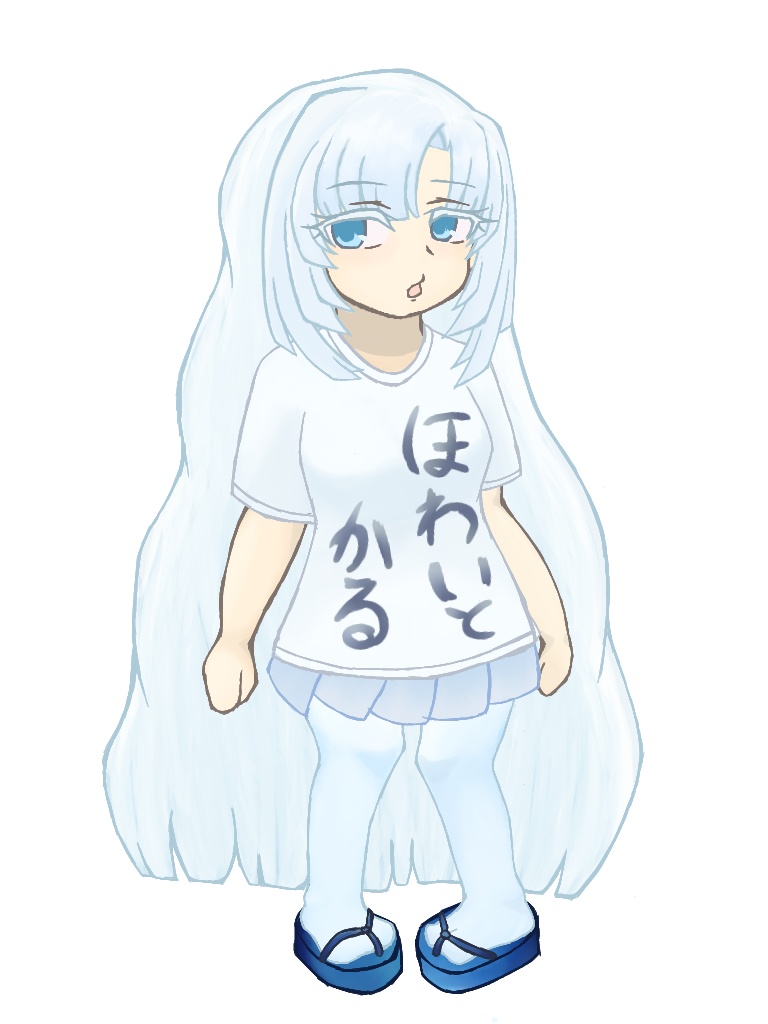 WhiteCUL立ち絵(SD)