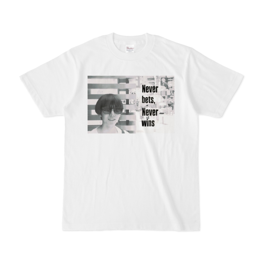 白Tシャツ - #顔面1