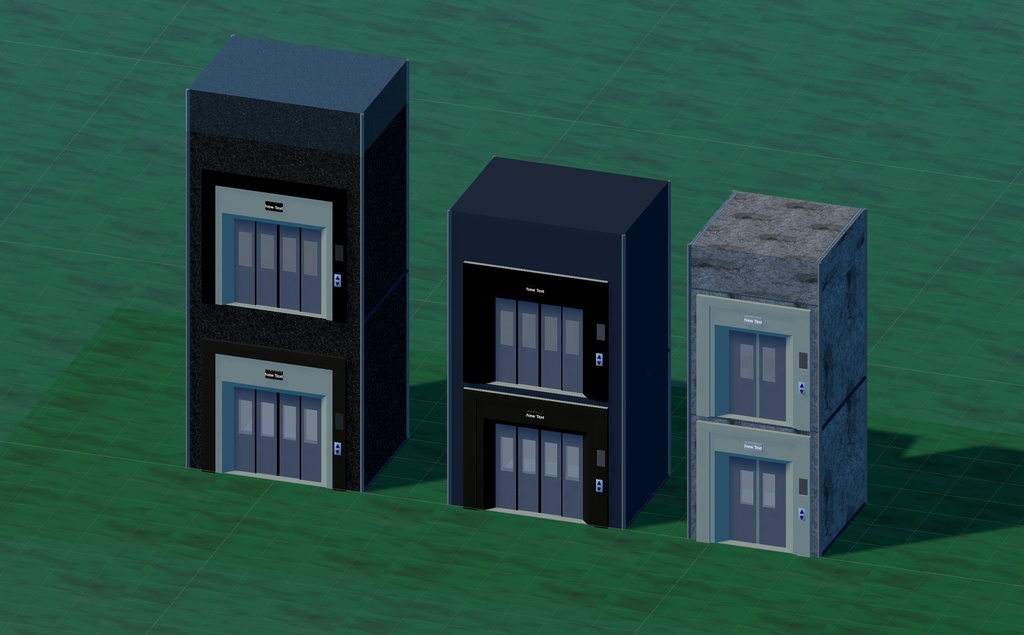 VRChat ワールド ギミック エレベーター 集合住宅向け