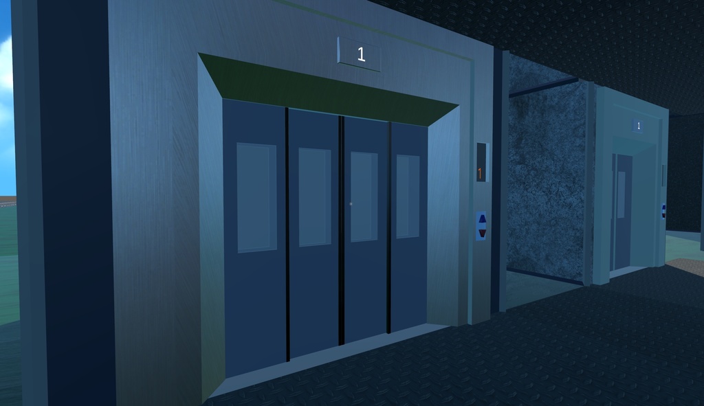 VRChat ワールド ギミック エレベーター 集合住宅向け