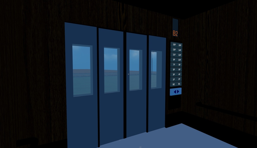 VRChat ワールド ギミック エレベーター 集合住宅向け