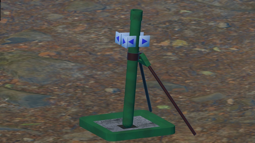 VRChat ワールド ギミック 迫撃砲