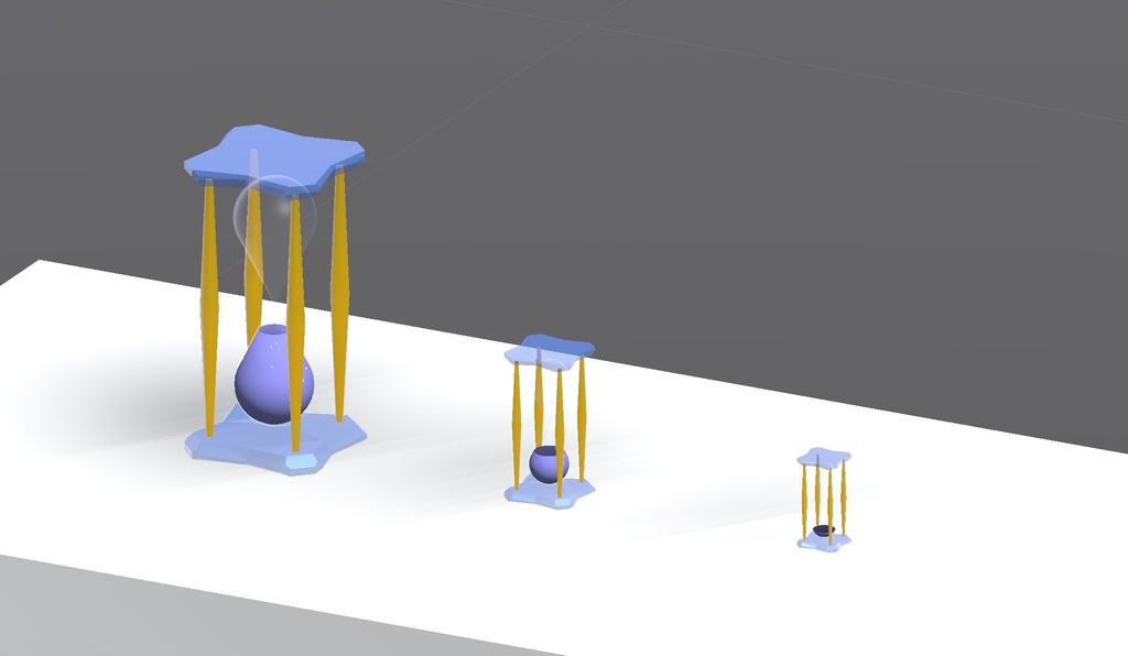 VRChat ワールド ギミック 砂時計