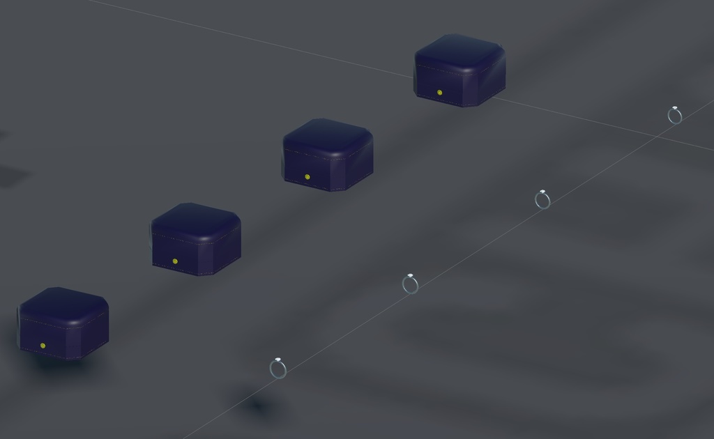 VRChat ワールド ギミック アバター改変不要 アクセサリ エンゲージリング