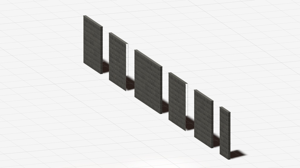 VRChat ワールド ギミック 住宅向け 塀 門柱 門扉