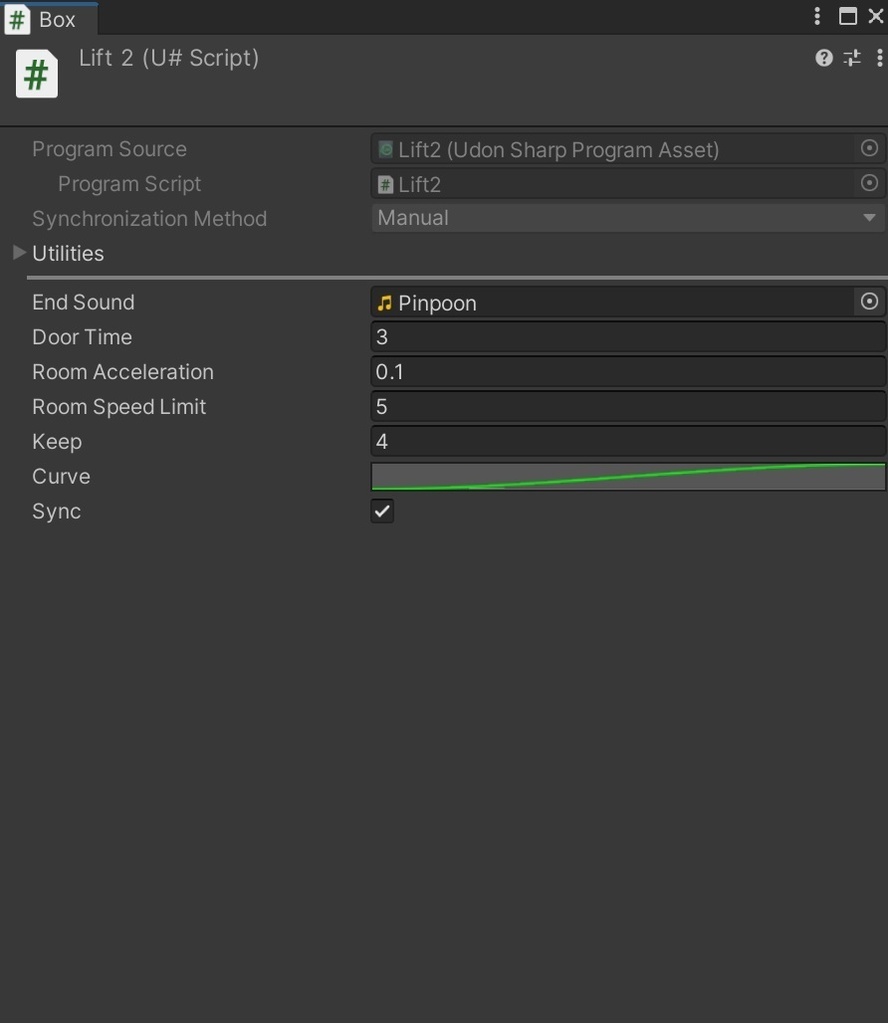 VRChat ワールド ギミック エレベーター 省スペース
