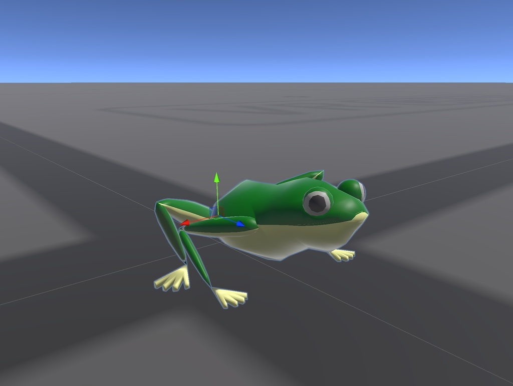 VRChat ワールド ギミック 跳ねるカエル