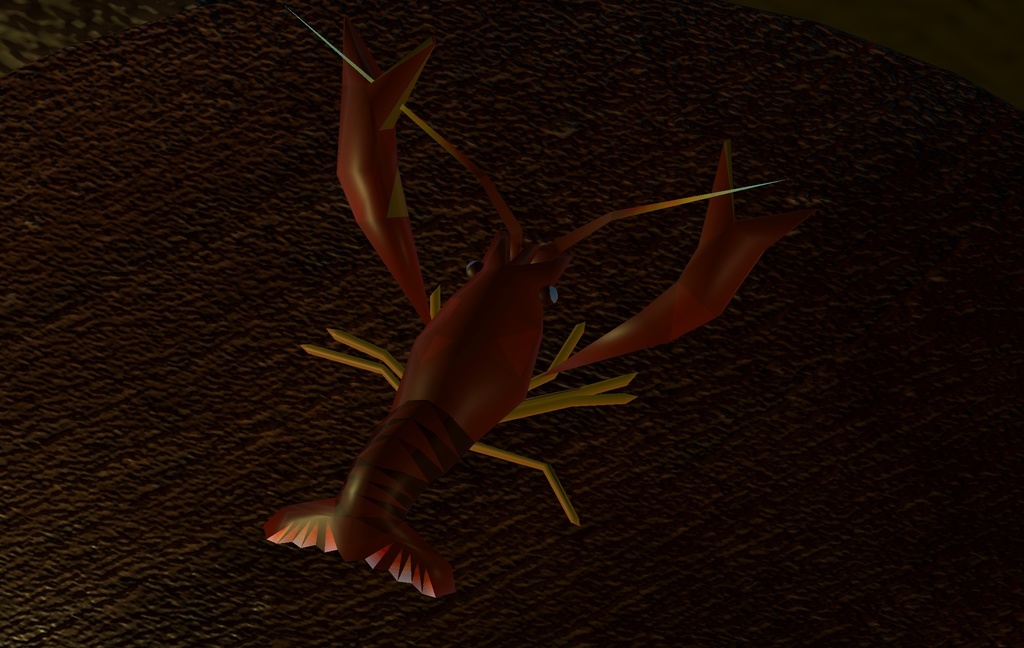 VRChat ワールド ギミック イキるザリガニ