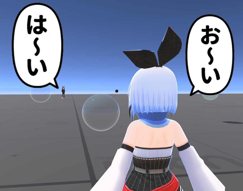 VRChat ワールド ギミック トランシーバー