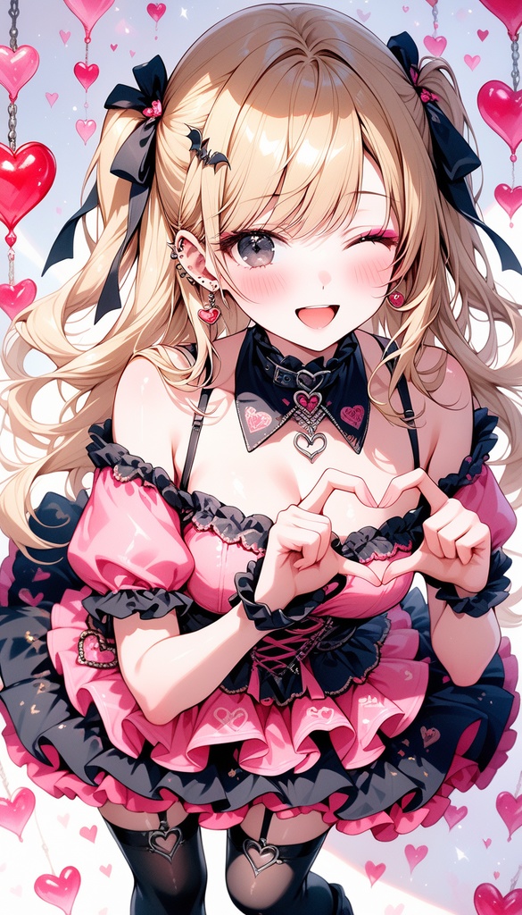 れんちゃんず໒꒱ 地雷系 待受画面①