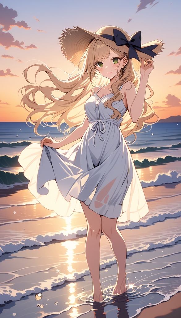 れんちゃんず໒꒱ 待受画面(夏の思い出②)