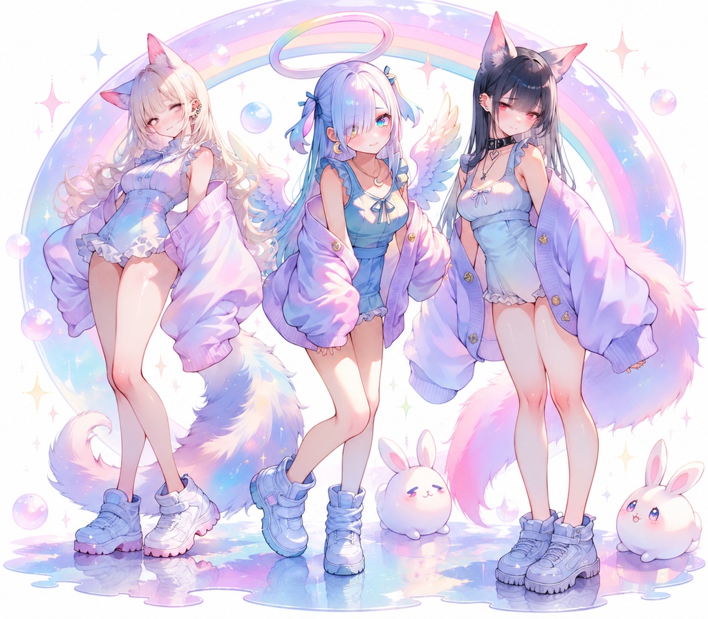 れんちゃんず໒꒱ 3人集合！