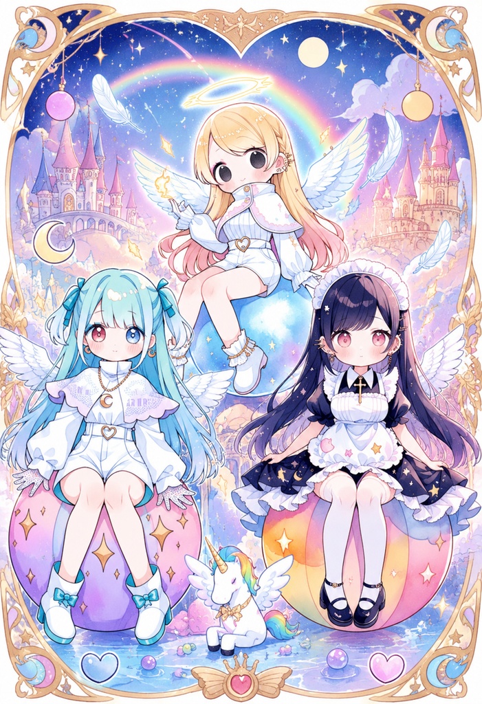 れんちゃんず໒꒱ 3人集合！