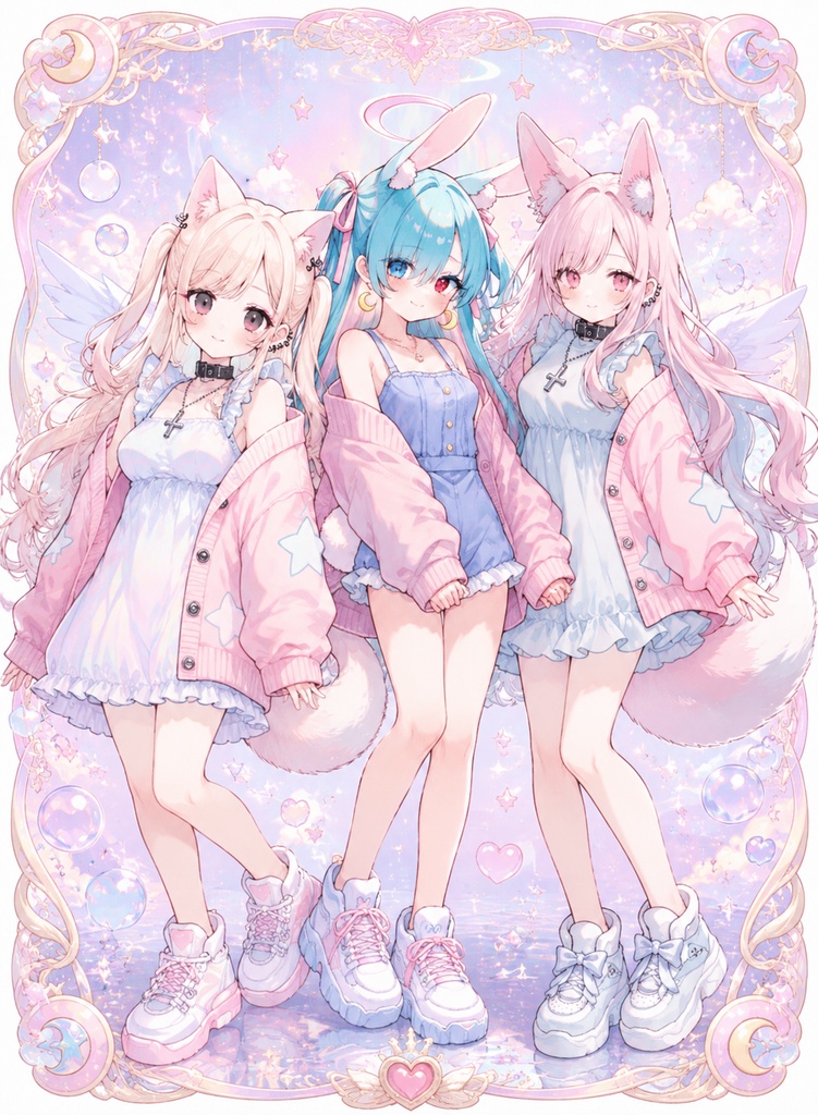 れんちゃんず໒꒱ 3人集合！