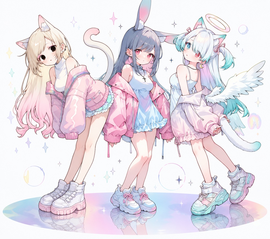 れんちゃんず໒꒱ 3人集合！